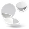 VELMADE Portable Handheld Makeup Pocket Compact Mirror for Purses with