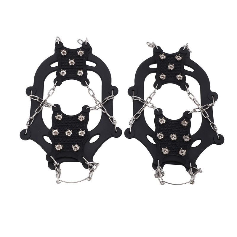 2pcs/set 12 Tooth Crampons Shoe Cover Rust Resistance Durable Outdoor