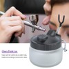 Airbrush Cleaning Pot Glass Steel and Plastic Made Paint Cleaning