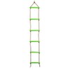 COMINGFIT® Sturdy Indoor/Outdoor Rope Climbing Ladder for Kids(Green)