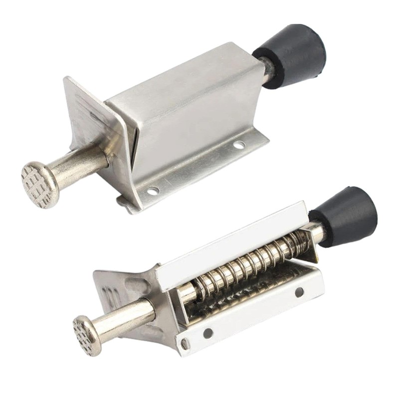STARTIST 2Pcs Kickdown Door Stop Door Locks Holder,Door Stop Plunger