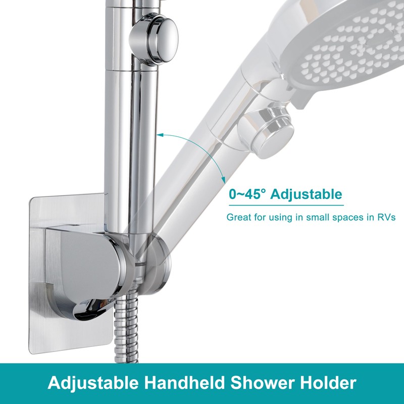 GwernKB RV Shower Head with Hose,5-mode High Pressure Shower Head