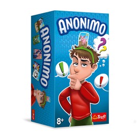 Trefl, Anonimo, Club Game, Family Game, Board Game, Friendship in Kim Family, Voices Passwords, Picture Cards, Game for Adults and Children from 8 Years