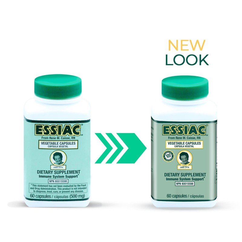 Essiac ESSIAC? All-Natural Herbal Extract Capsules C 60 capsules |