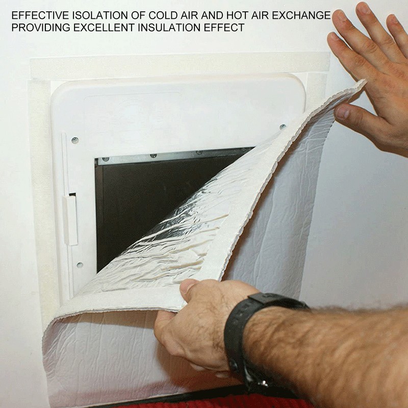 Attic Fan Seal Cover PE and Aluminum Efficient Insulation Film