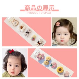 Set of 10 Baby Hair Clips, Baby & Children, Hairpins, Bangs Clips, Hair Accessories, Side Clips, Bangs, Cute, Stylish, Girls, Birthday Gift, A Type