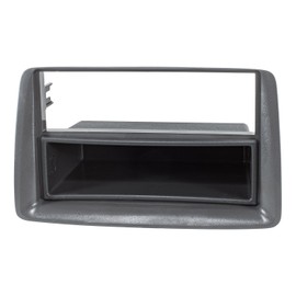 tomzz Audio 2414-002 Radio Faceplate Compatible with Fiat Panda 169 Anthracite