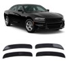 Akozon Side Bumper Marker Light 4 Pieces Front Rear Side