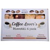 Northwest Biscotti 4 Flavor Variety Gift Box, Handcrafted and Soft