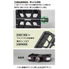 GORIX Bicycle Pedal, LED Light, Flat Pedal, 3 Bearings, Aluminum
