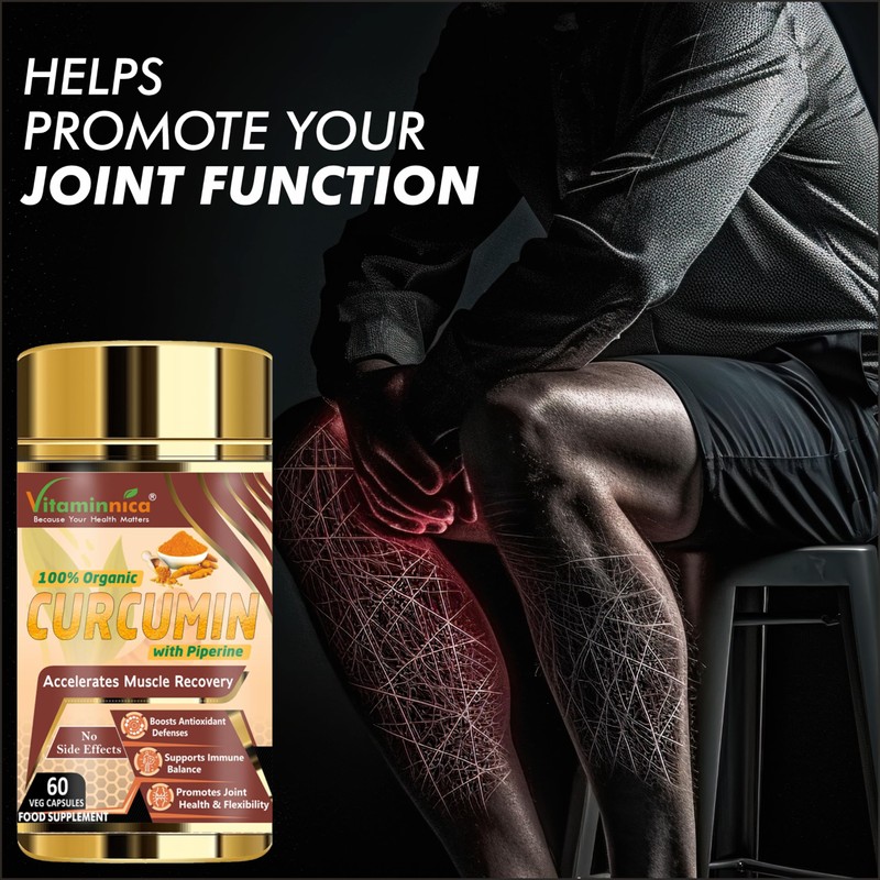 Vitaminnica Curcumin 95 | High Strength Curcumin Capsules containing 96.9%