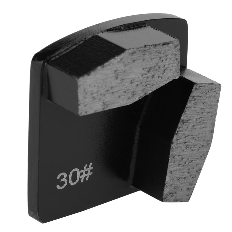 Grit 30 Medium Bond Trapezoid Diamond Concrete Grinding Pad Grinding