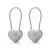 UP Security Combination Padlock, Small Cable Lock with Code, Candados