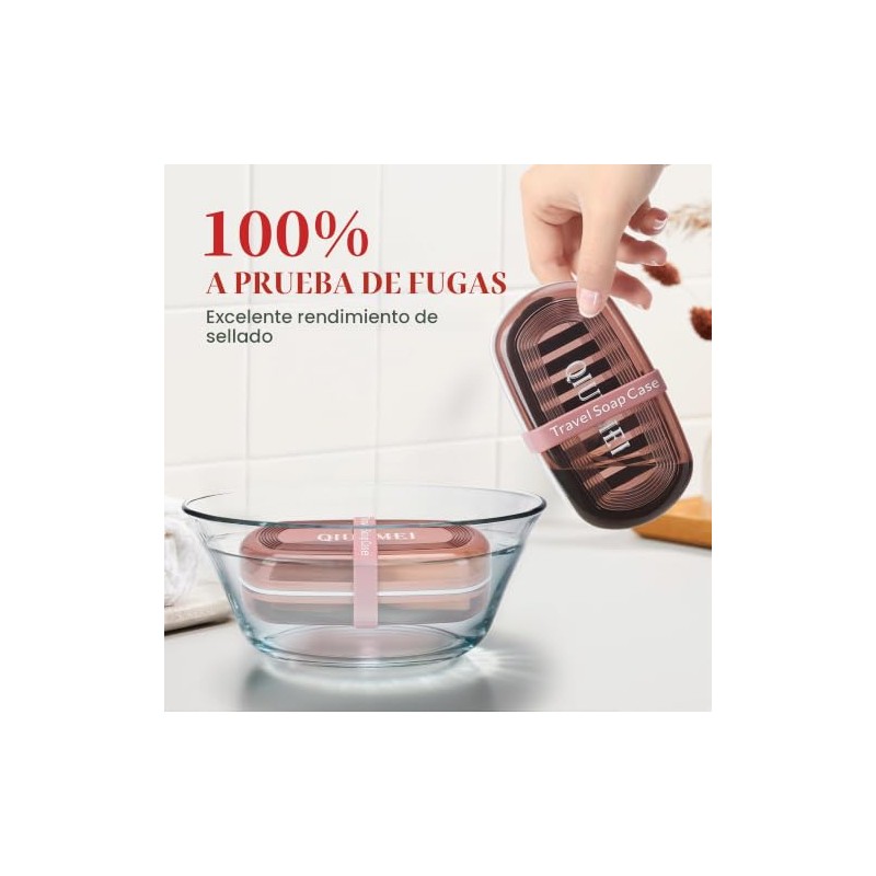 Soporte para barra de champú y funda de jabón, contenedor