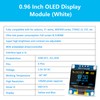 QIQIAZI 0.96 Inch OLED Display I2C Module, 5 Pieces I2C