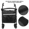 Powered Wheelchair Carrying Bag Carry Case Organizer Accessories for Wheelchair(Black)