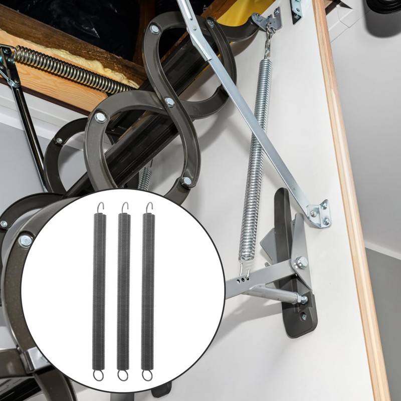 DOITOOL 3 Pcs Loft Ladder Spring Spring Spring Loft Ladder
