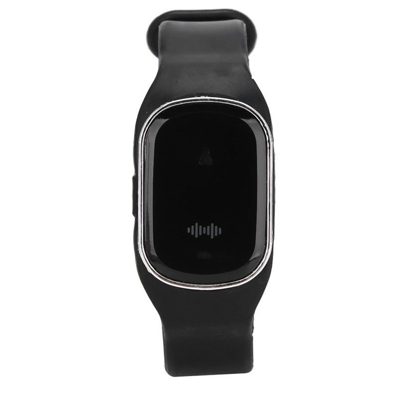 Rechargeable Intelligent Mosquito Repellent Bracelet Outdoor Anti Mosquito Wristband Black