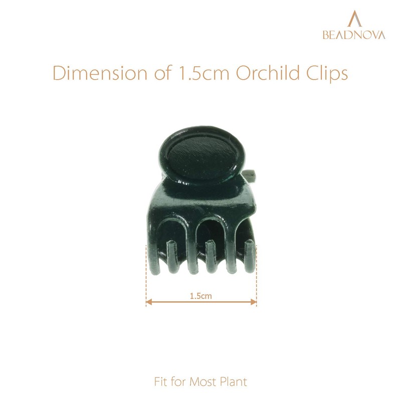 BEADNOVA Plant Clips 100Pcs Orchid Clips Orchid Support Clips Vine