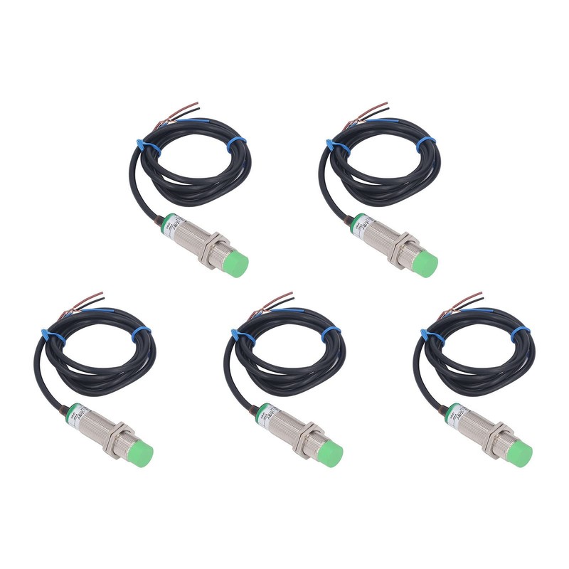 Proximity Sensor Switch, 5-Piece Inductive Proximity Sensor PNP Normally Open