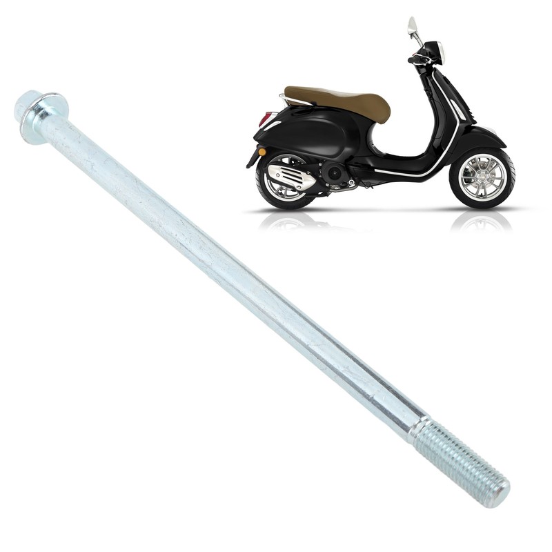 Rear Wheel Rim Axle M10 195mm For 90cc 110cc 125cc