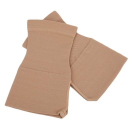 equlup Wrist Brace, 1 Sets Sweatbands Wristband Polyurethane Fiber Adjustable Support Brace Wrap Fingerless Arthritis Gloves Carpal Tunnel Support for Sports(skin color)