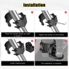 RYANSTAR RACING 360° Roating UTV Mount Bracket Flag Mount Whip