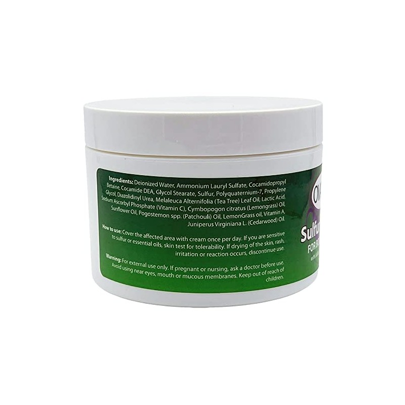 Sulfur Skin Cream (8 oz. 240 mL)
