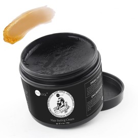 VOLLUCK Pomade Women Men Natural Long Lasting Hair Gel Men with 4 Combs Pomade Water-based Hair Styling Products for Total Styling Curly Hair Edges