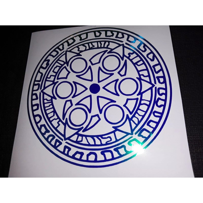 Frieren Magic Circle Holo Beyond Journey's End Sticker Vinyl Decal