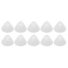10pcs Hearing Amplifier Ear Plugs Flexible Horn Shaped Silicone Hearing