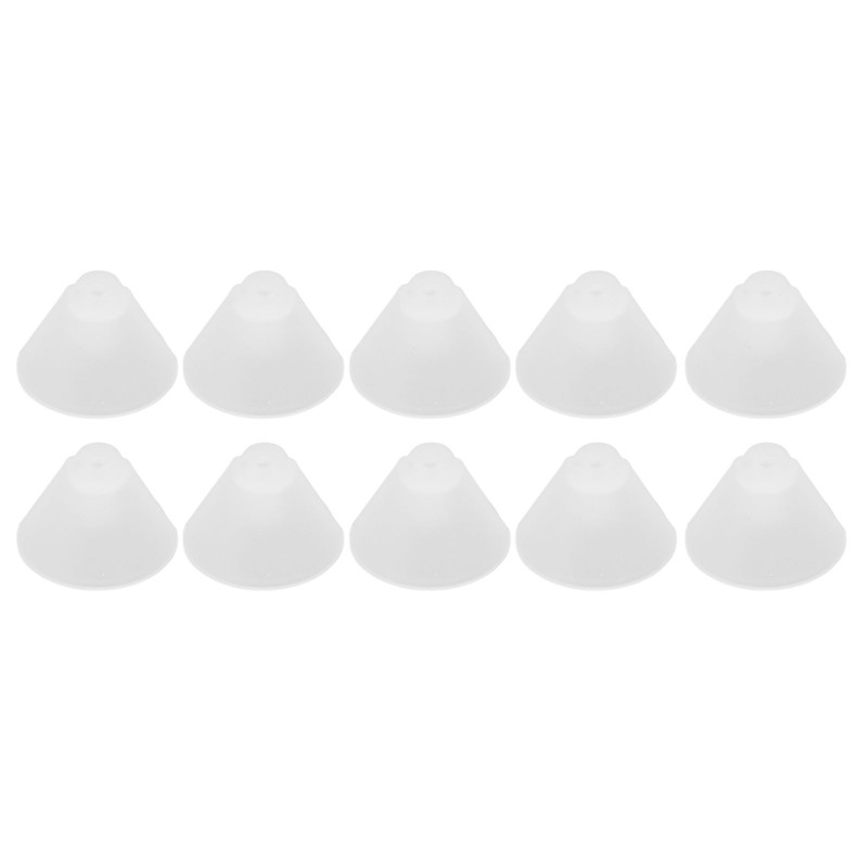 10pcs Hearing Amplifier Ear Plugs Flexible Horn Shaped Silicone Hearing