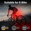 E-Bike Rear Light LED with Brake Light, Electric Bicycle Rear
