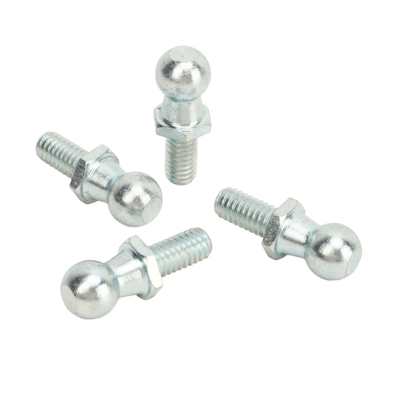4PCS 13mm Ball Studs with Hardware 5/16in 18 Thread Long