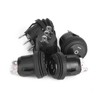 5 Pcs 3 Position On/Off/On Round Toggle Switch Black Boat