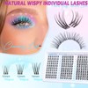 Lash Clusters Wispy Eyelash Clusters Natural C Curl Cluster Lashes