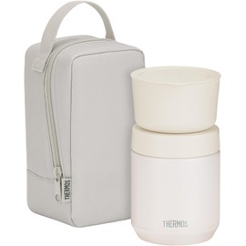 Thermos Vacuum Insulated Soup Lunch Set, 10.1 fl oz (300 ml), Greige JEE-550 GG