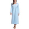 Joyaria Long Sleeve Cotton Nightgowns for Women Soft Ladies Cotton