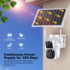 SV3C 4G LTE Cellular Security Camera Outdoor, Wireless Solar Powered