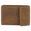 Greenburry Vintage Mini Wallet Small Leather Purse Purse 1681, red