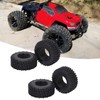 4PCS RC Wheel Tire Rubber Tyre 51mm Diameter for Axial