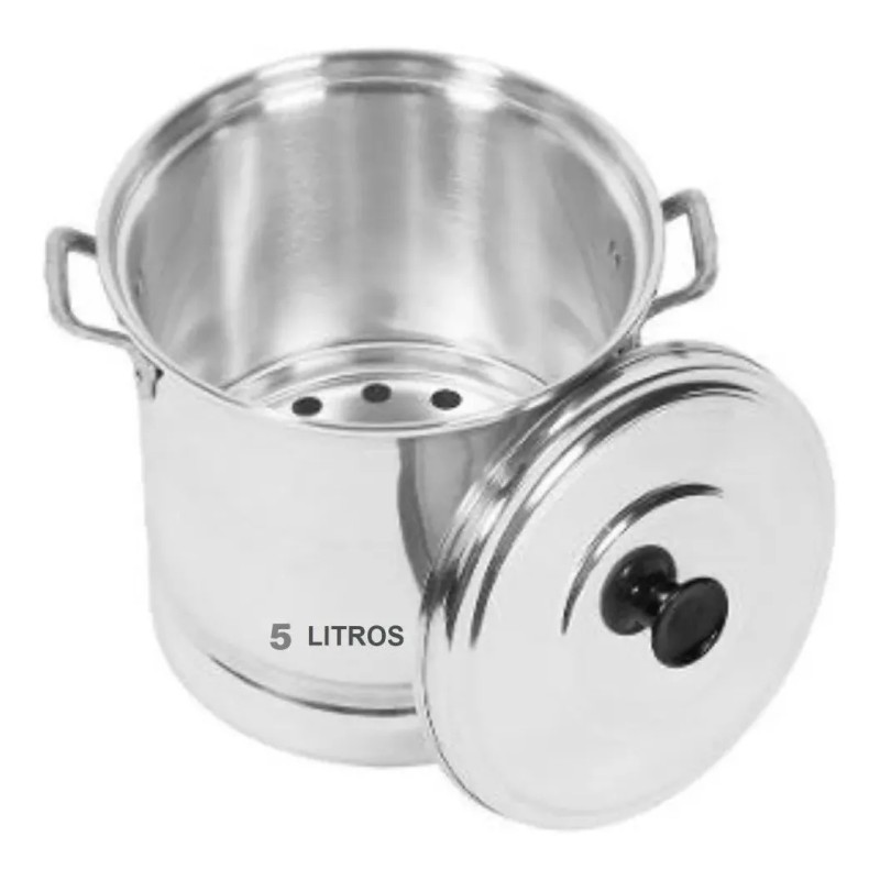 VAP2000 3 Vaporera Olla Tamalera 30 12 Y 5 Litros