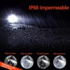 Faros Luces Led Para Motos Auto Doble Color Auxiliares 4pz
