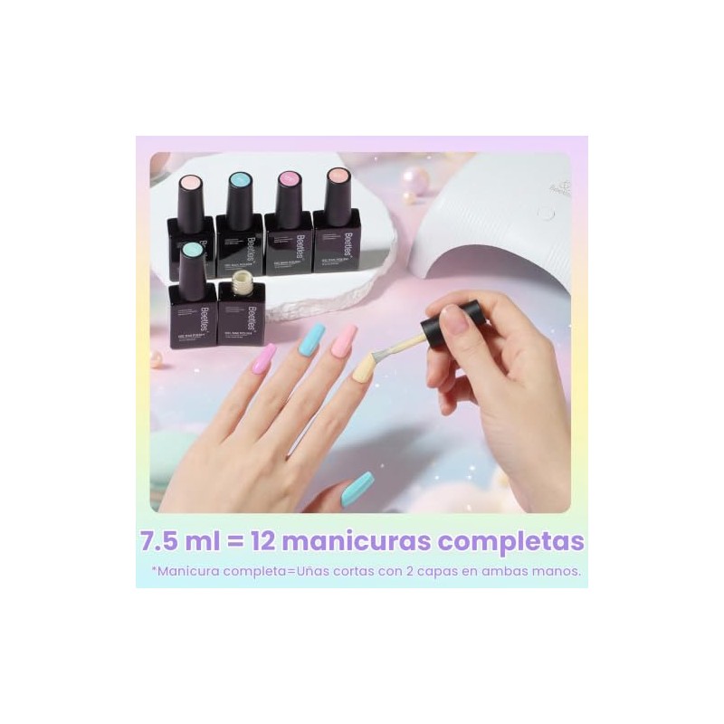 beetles Gel Polish - Set de esmaltes de uñas en