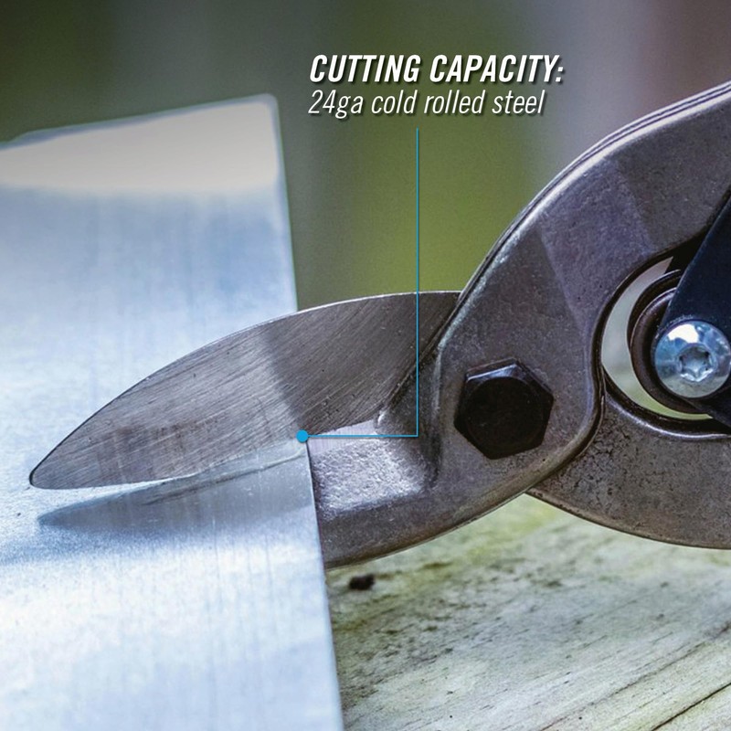 Channellock Aviation Snip 610SS - Utility Straight Cut, CR Steel,