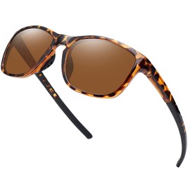 WOWSUN Men's Polarized Sports Sunglasses for Men Driving Running Fishing Cycling