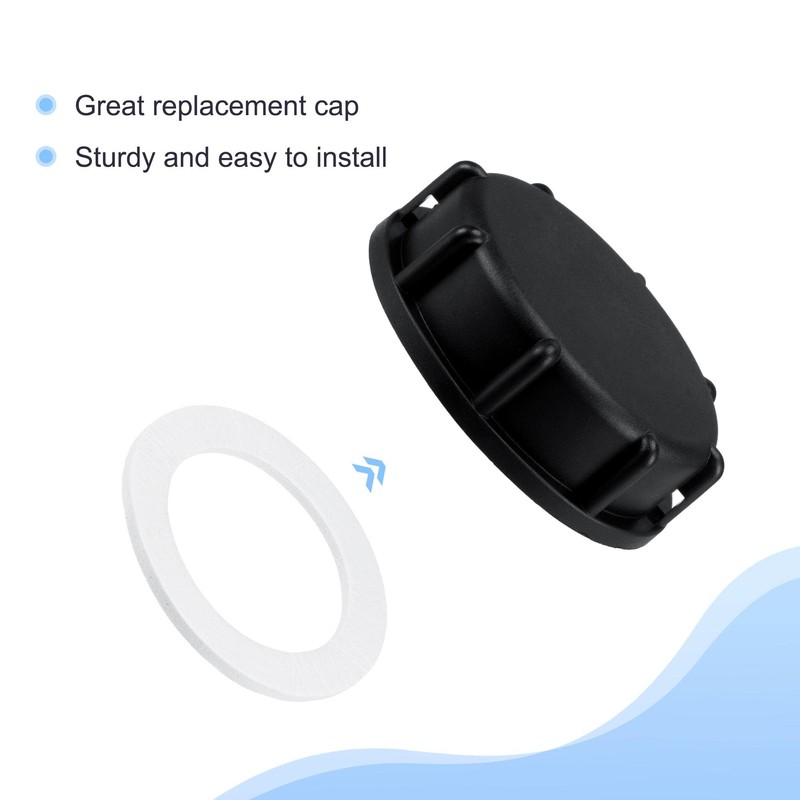 sourcing map IBC Tank Adapter 55mm ID Coarse Female Thread