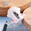 6 Pcs Astronaut Pencil Sharpeners for Kids, Cute Spaceman Shapes,