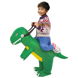 Formemory Dinosaur Kigurumi Half Length Alien Inflatable Costume, Cosplay Clothes, Kigurumi, Alien Costume, Halloween, Monster, Cosplay, Disguise for Adults, Kids, Easy to Put On and Take Off, Funny