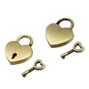 SKY Padlock School Locker Black Heart Outdoor Alike Key Post